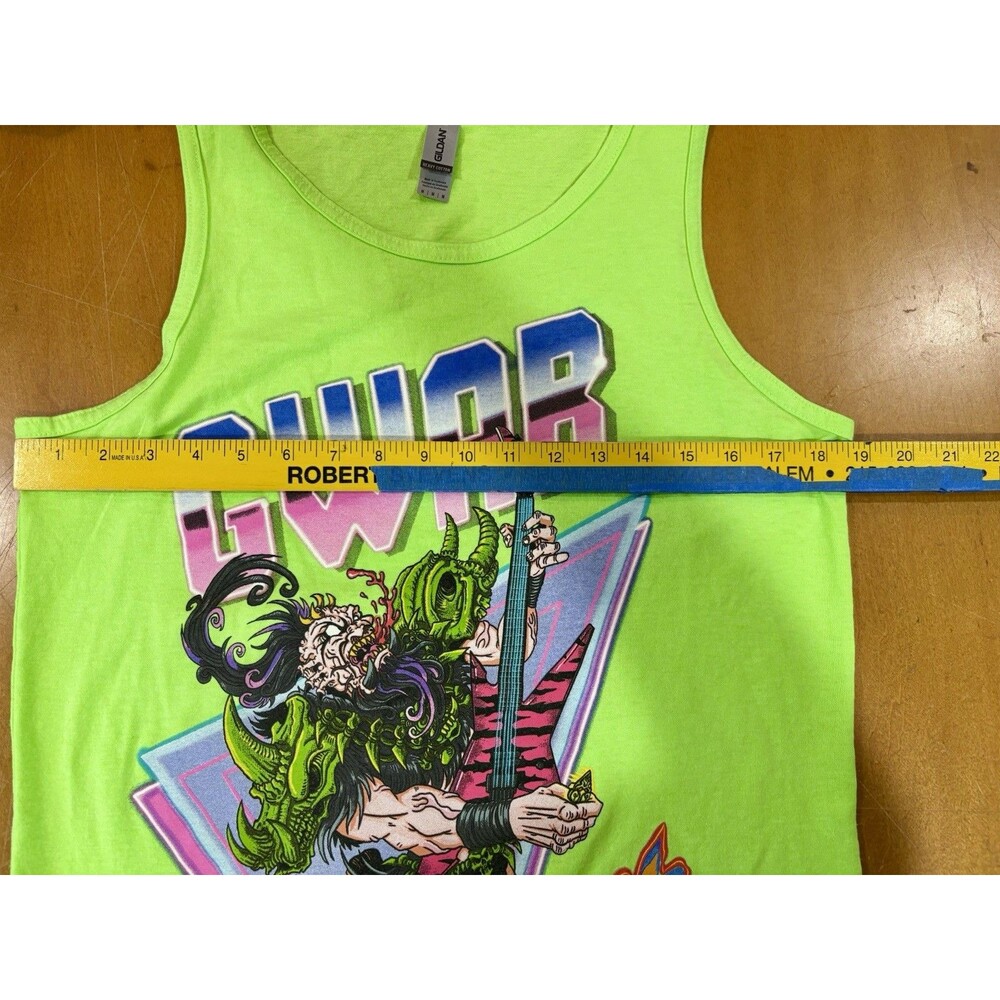 HTF Gwar Grodious Maximus Tank Top Pick of Destiny Metal Band Medium Tenacious D - Picture 5 of 7